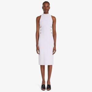 ALAIA Sleeveless Knit Tube Dress In Parme FR 38 US 6 M Org $2,590